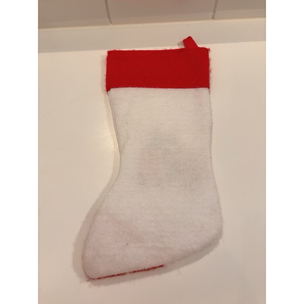 Vintage Disney Winnie The Pooh Christmas Felt Christmas Stocking Tigger Piglet - Picture 3 of 4
